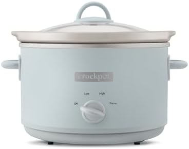 4.5 Quart Manual Slow Cooker – Macaroon Blue - Curated Catalog N2