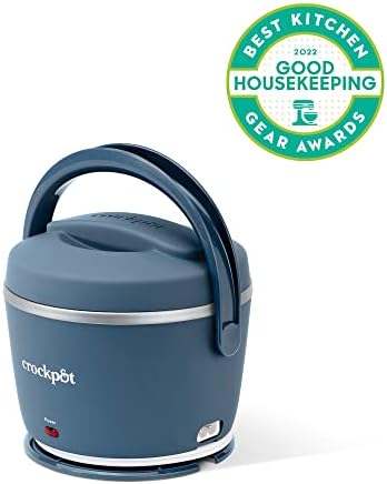 Electric Lunch Box Food Warmer 20oz – Faded Blue - Curated Catalog J2