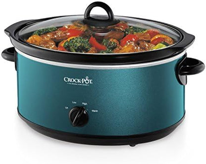 7 Quart Manual Slow Cooker – Turquoise - Curated Catalog R8