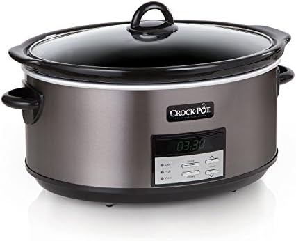 8 Quart Programmable Slow Cooker with Auto Warm - Curated Catalog N5