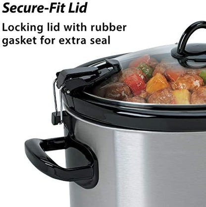 Cook & Carry 6 Quart Portable Slow Cooker - Curated Catalog G8