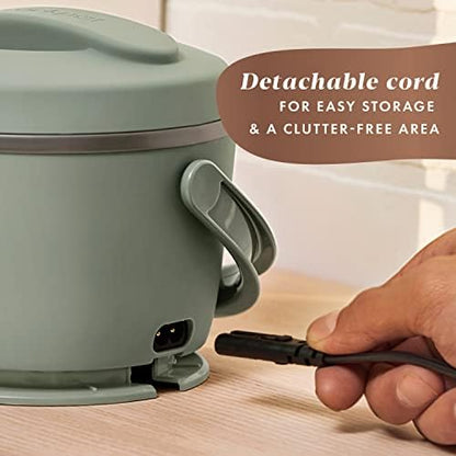 Portable Electric Lunch Box Food Warmer – Green - Curated Catalog Q7