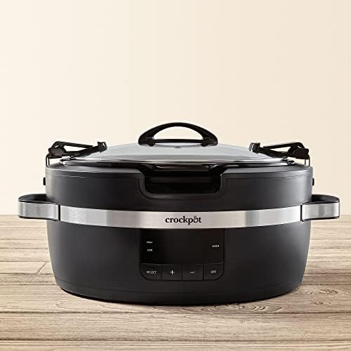 Thermoshield 6 Quart Slow Cooker with Carry Handles - Curated Catalog V9