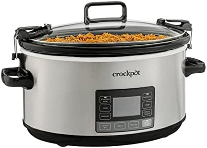 7 Quart Portable Programmable Slow Cooker with Timer - Curated Catalog A8