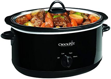8 Quart Manual Slow Cooker – Black - Curated Catalog R5