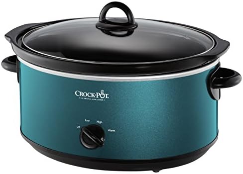 7 Quart Manual Slow Cooker – Turquoise - Curated Catalog I3
