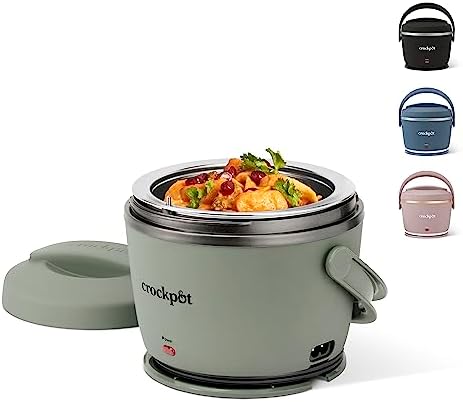 Portable Electric Lunch Box Food Warmer – Green - Curated Catalog Q7
