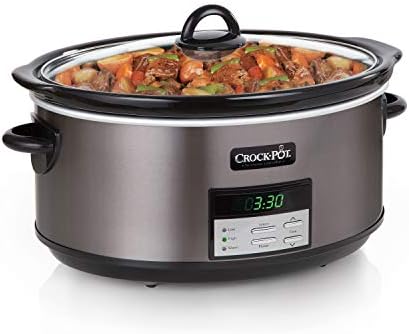 8 Quart Programmable Slow Cooker with Auto Warm - Curated Catalog N5