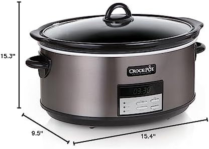 8 Quart Programmable Slow Cooker with Auto Warm - Curated Catalog N5