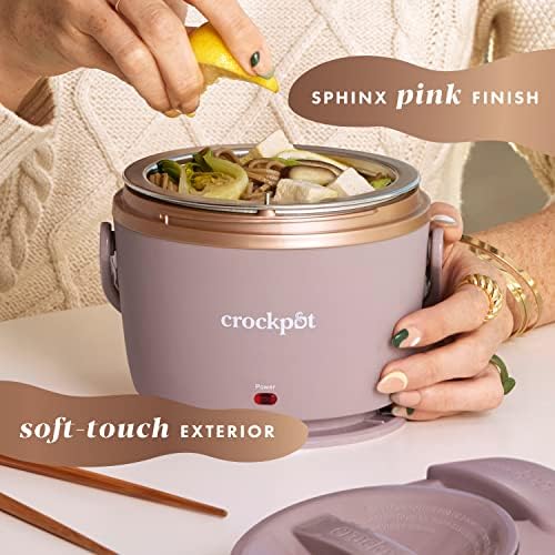 Electric Lunch Box Food Warmer 20oz – Blush Pink - Curated Catalog P9