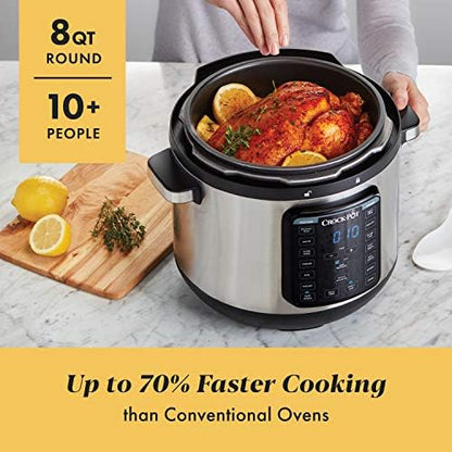 8 Quart Express Crock Multi-Use Pressure Cooker - Curated Catalog S1