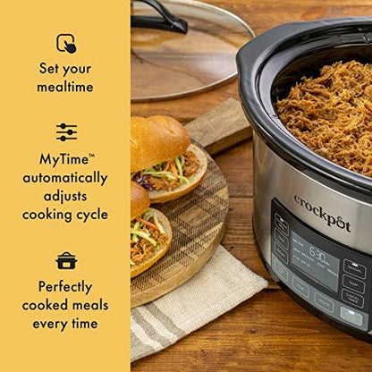 MyTime 6 Quart Programmable Slow Cooker - Curated Catalog A5