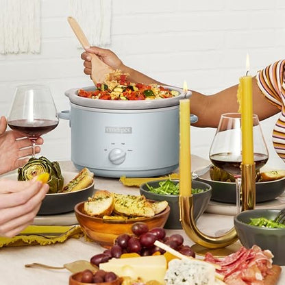 4.5 Quart Manual Slow Cooker – Macaroon Blue - Curated Catalog N2