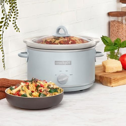 4.5 Quart Manual Slow Cooker – Macaroon Blue - Curated Catalog N2