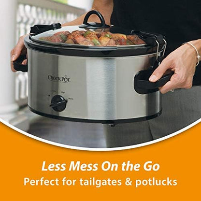 Cook & Carry 6 Quart Portable Slow Cooker - Curated Catalog K1
