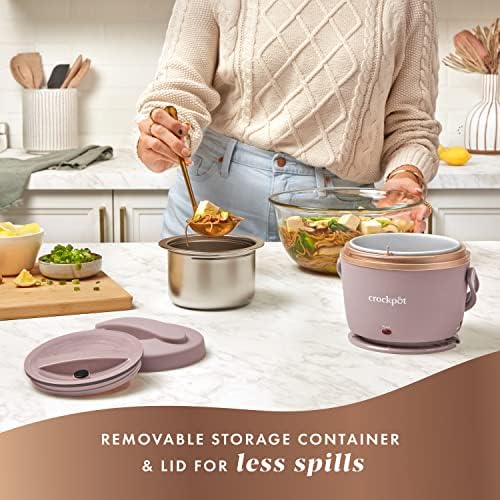 Electric Lunch Box Food Warmer 20oz – Blush Pink - Curated Catalog P9