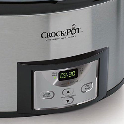 Cook & Carry 6 Quart Programmable Slow Cooker - Curated Catalog E6