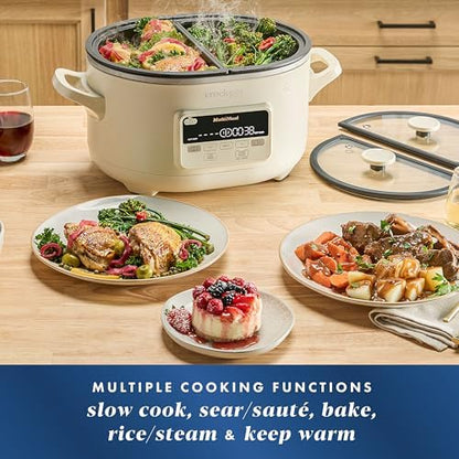 MultiMeal Multicooker with Programmable Slow Cooker - Curated Catalog C6
