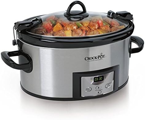 Cook & Carry 6 Quart Programmable Slow Cooker - Curated Catalog E6