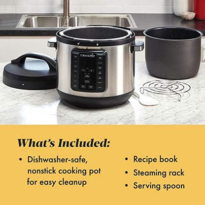 8 Quart Express Crock Multi-Use Pressure Cooker - Curated Catalog S1