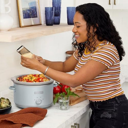 4.5 Quart Manual Slow Cooker – Macaroon Blue - Curated Catalog N2