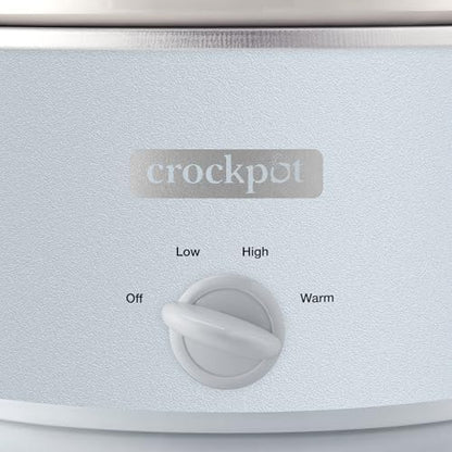 4.5 Quart Manual Slow Cooker – Macaroon Blue - Curated Catalog N2