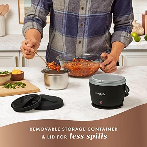 Electric Lunch Box Food Warmer 20oz – Black - Curated Catalog U7