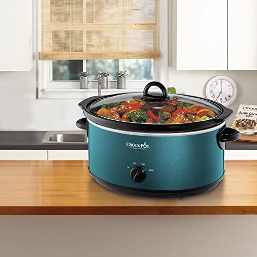 7 Quart Manual Slow Cooker – Turquoise - Curated Catalog I3