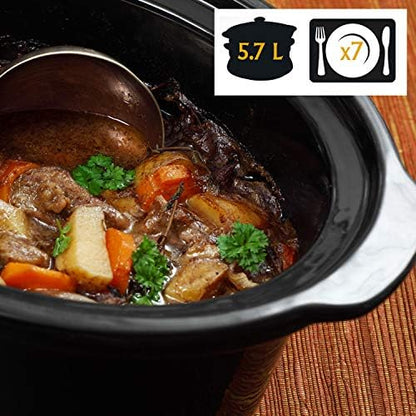 Cook & Carry 6 Quart Portable Slow Cooker - Curated Catalog G8