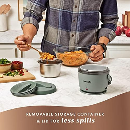 Portable Electric Lunch Box Food Warmer – Green - Curated Catalog Q7