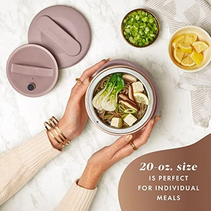 Electric Lunch Box Food Warmer 20oz – Blush Pink - Curated Catalog P9