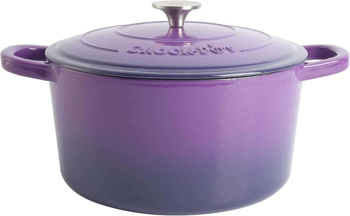 3 Quart Enameled Cast Iron Dutch Oven – Aqua - Curated Catalog P7