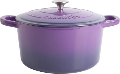 3 Quart Enameled Cast Iron Dutch Oven – Aqua - Curated Catalog P7