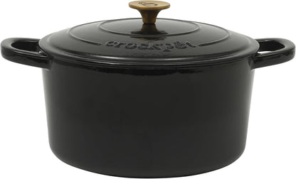3 Quart Enameled Cast Iron Dutch Oven – Aqua - Curated Catalog V9