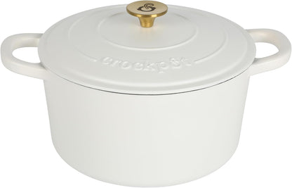 3 Quart Enameled Cast Iron Dutch Oven – Aqua - Curated Catalog V9
