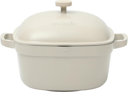 3 Quart Enameled Cast Iron Dutch Oven – Aqua - Curated Catalog V9