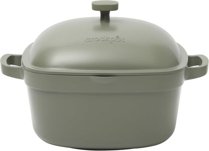 3 Quart Enameled Cast Iron Dutch Oven – Aqua - Curated Catalog V9