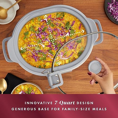7 Quart Programmable Cook & Carry Slow Cooker - Curated Catalog K1