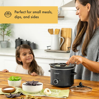 2 Quart Mini Slow Cooker – Classic Compact Cooker - Curated Catalog S8